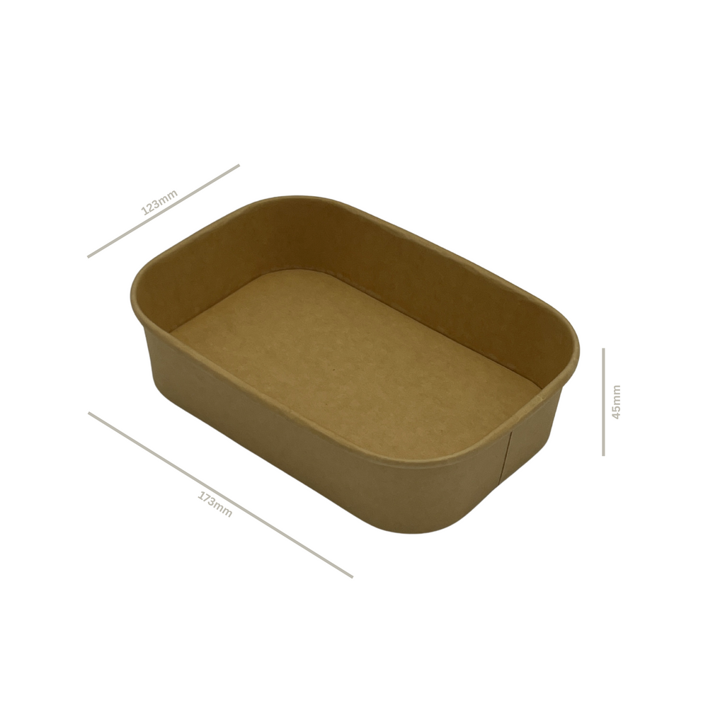 Kraftkarton Menübox