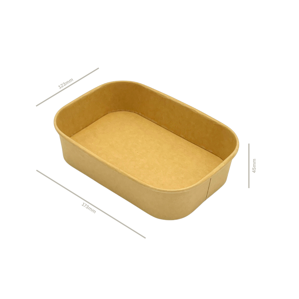 Kraftkarton Menübox