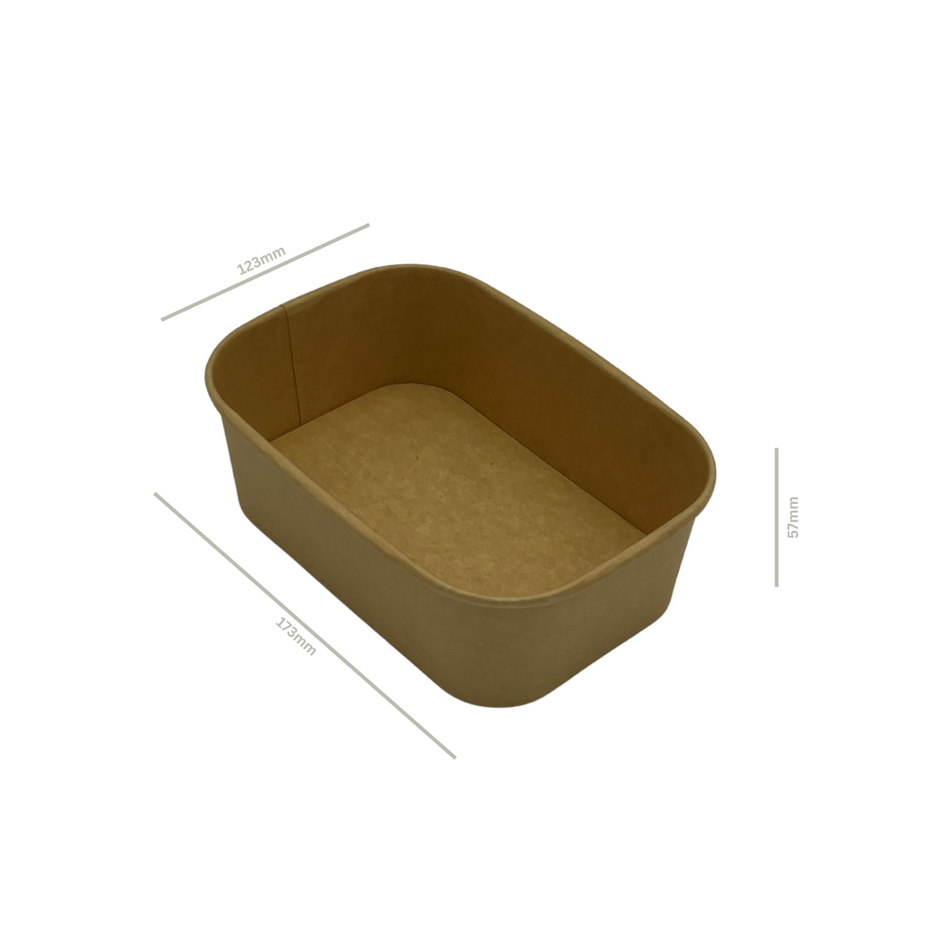mikrowellengeeignete Take-Away-Box mit transparentem Deckel