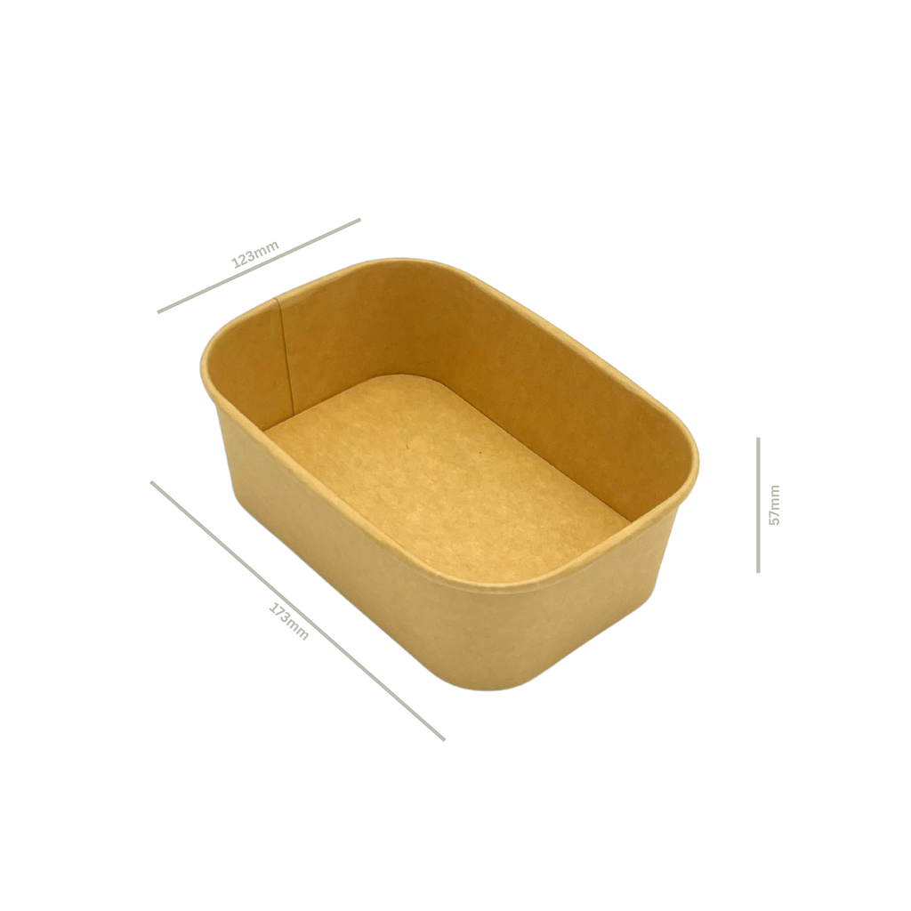 mikrowellengeeignete Take-Away-Box mit transparentem Deckel