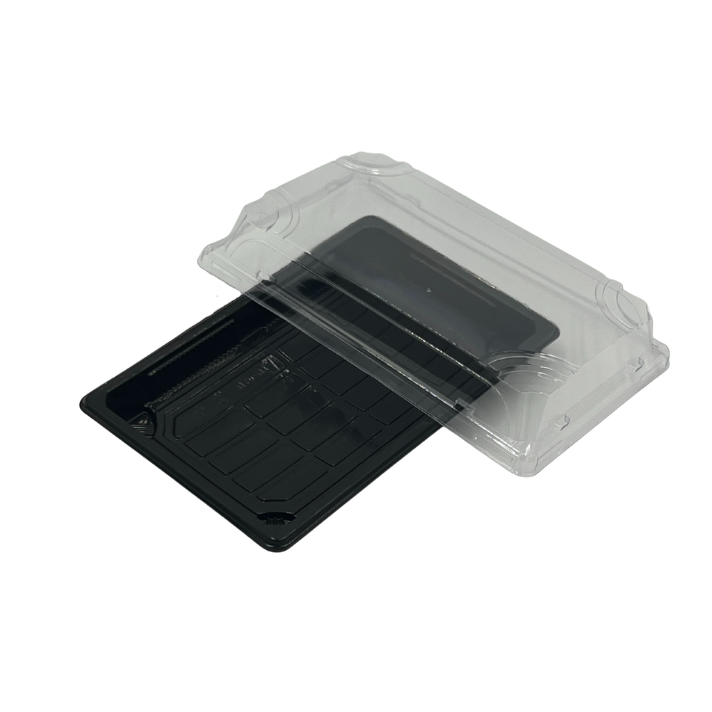 Sushi Box 217 x 136 mm aus recyceltem PET