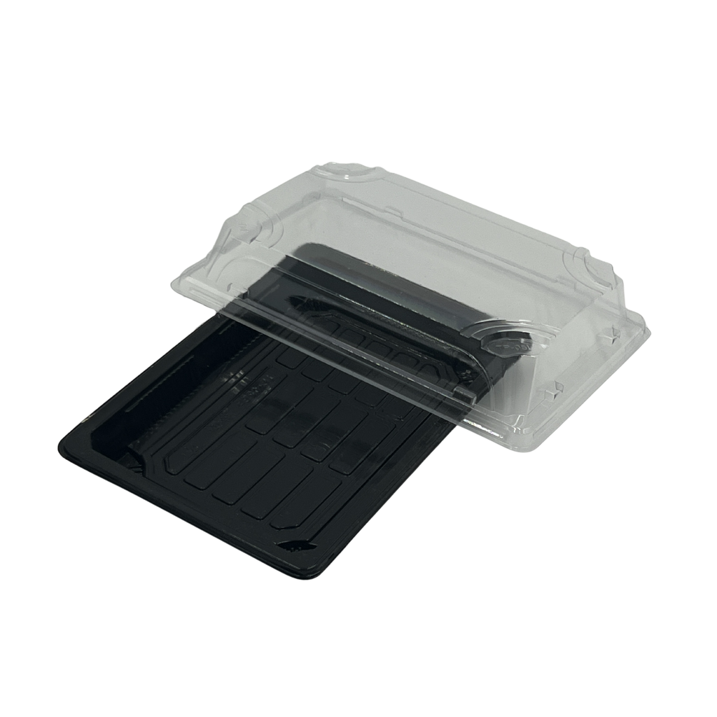 Sushi Box 188 x 130 mm aus recyceltem PET