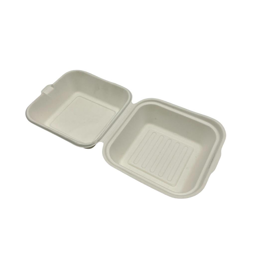 kompostierbare Burgerbox für Take-Away und Streetfood