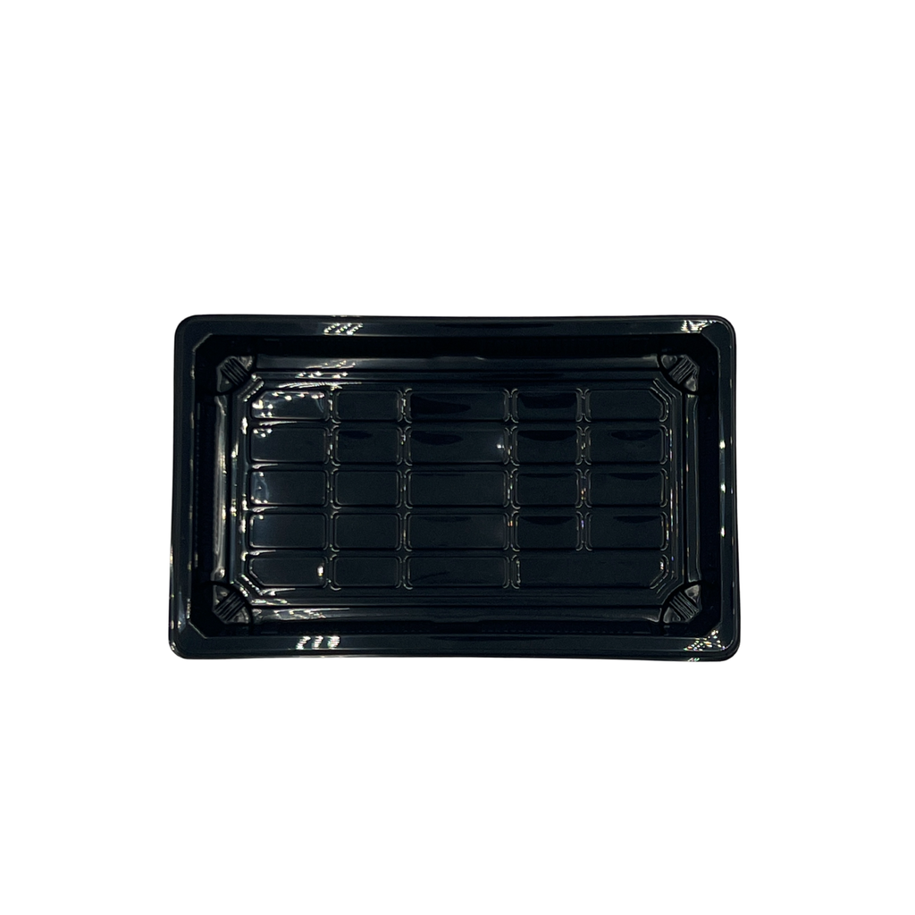 nachhaltige Sushi-Verpackung mit Deckel 240 x 147 mm