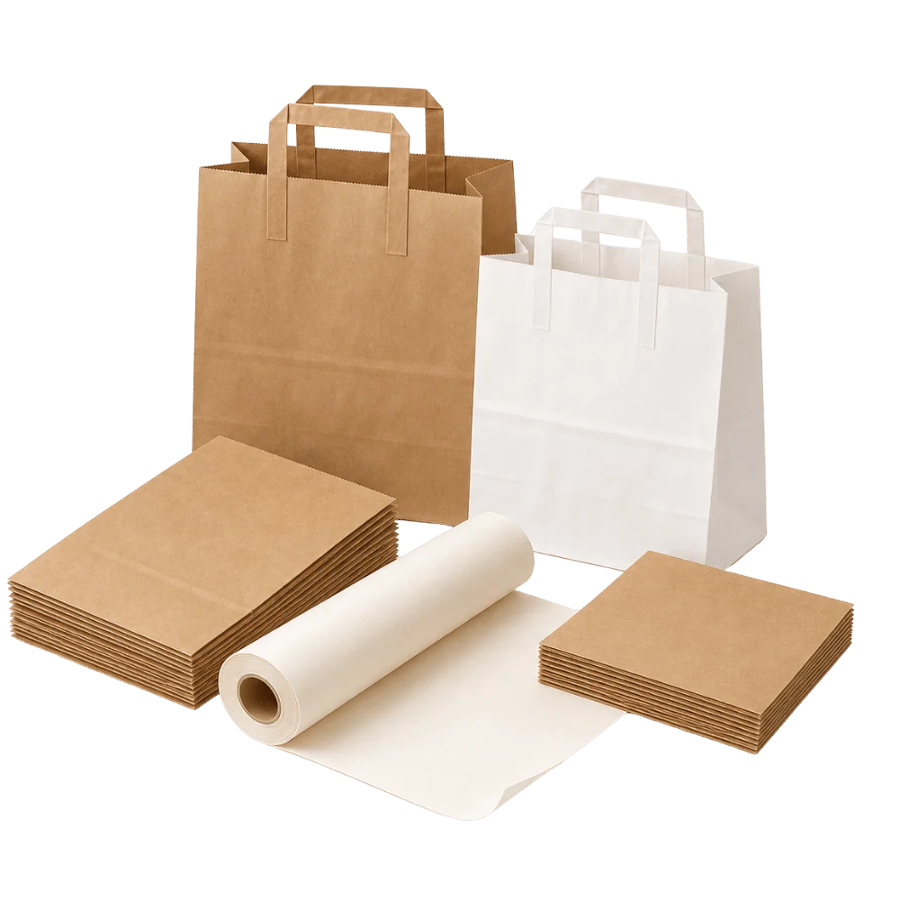 Beutel, Taschen & Papiere